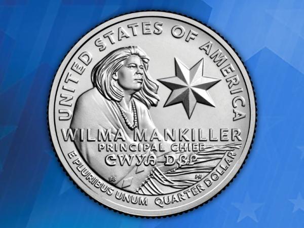 Coin featuring Wilma Mankiller