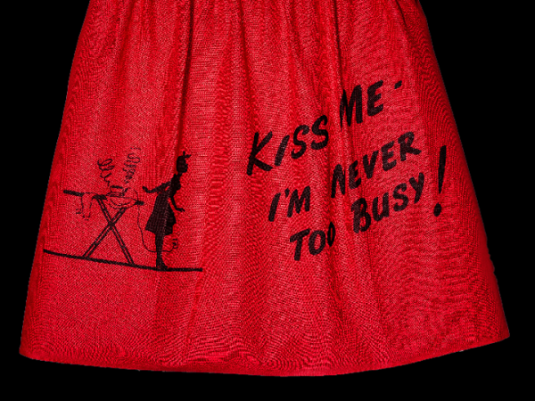 Kiss Me, I'm Never Busy Skirt