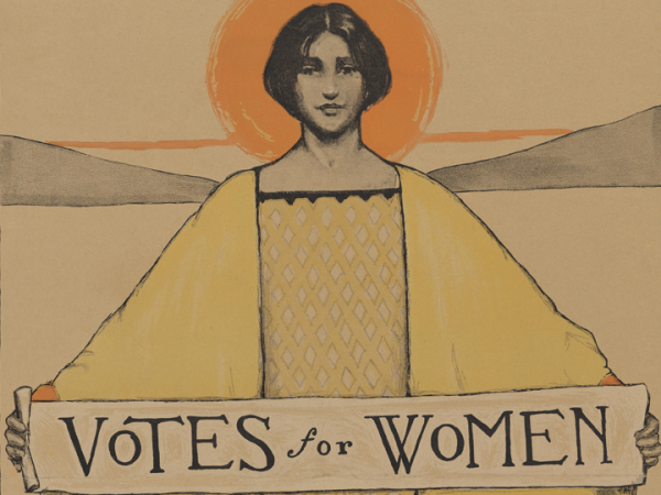 Votes for Women lithograph